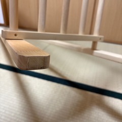 木製ハンガーラックの画像