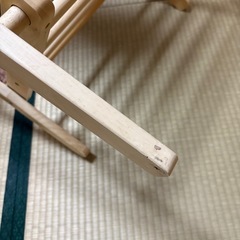 木製ハンガーラックの画像