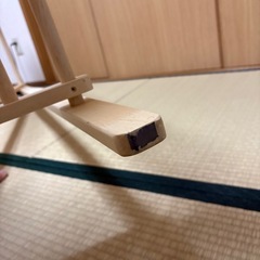 木製ハンガーラックの画像
