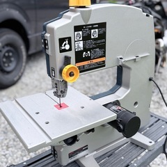 RYOBI 卓上バンドソー TBS-80　替え刃つき付きの画像