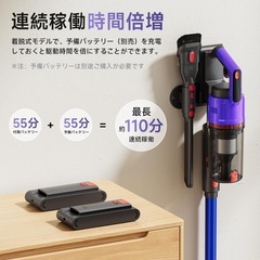 新品未使用 掃除機 コードレスの画像