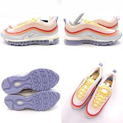 【未使用】ナイキ W AIR MAX 97 ウィメンズ エア マックス 24cm GREY/LIGHT THISTLE-WHITE CW5588 001 レディース NIKEの画像