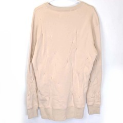 【未使用】sulvam サルバム DARTS CREW クルーネックプルオーバー スウェット L Nat 5562-599-0104 メンズの画像