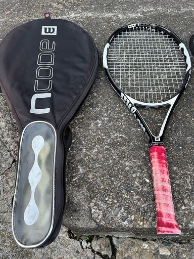 Wilson nCode テニスラケット ケース付き? 即練習OK！