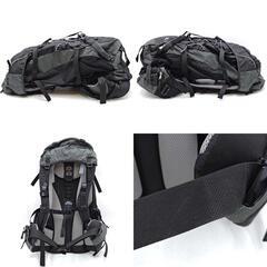 ドイター ACT LITE 40+10 エアコンタクト ライト ブラック×グレー ブラック Deuter 登山 ハイキング 自転車 バイクの画像