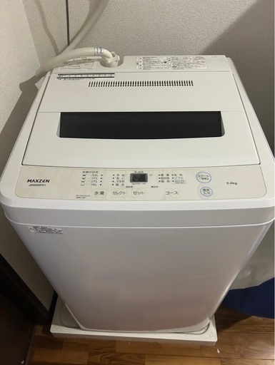 【美品】洗濯機 MAXZEN 6キロ