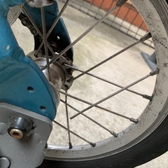 折り畳み自転車　RENAULT(ルノー) LIGHT8  ラグーンブルーの画像
