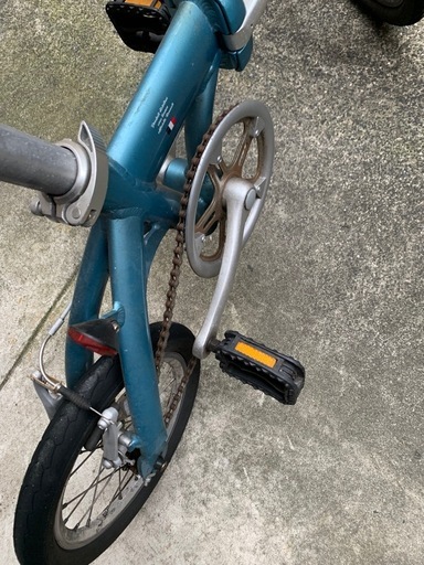 折り畳み自転車 RENAULT(ルノー) LIGHT8 ラグーンブルー