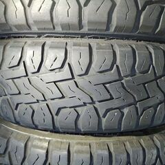 ★軽自動車★人気の【マッド＆スノー】14インチ TOYO オープンカントリー R/T【富山】トーヨー 155/65R14 黒 アルミ Xスピード 中古４本 14インチの画像