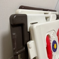 引き取り限定　日本育児　ベビーサークル　ミュージカルキッズランド　ショコラ　8枚
の画像