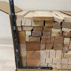 薪　80サイズ　21センチ　⑦ キャンプ　焚き火の画像