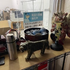 🉐✨お得祭り第二弾✨🉐無料！商品ぜーんぶ0円！もらってください。シンク、DVDプレイヤー、ドライヤー、アンテナ、食器、インテリア、狛犬の画像