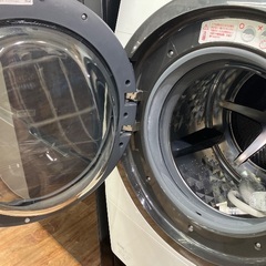 Panasonic ドラム式洗濯乾燥機　NA-VX700BL 2021年製　傷ありの画像
