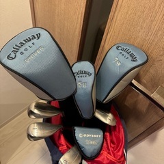 【購入者決まりました】callaway キャロウェイ　ゴルフバック　ゴルフセットの画像