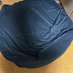 無印良品 体にフィットするソファ（ネイビー）の画像