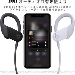 Powerbeats高性能ワイヤレスイヤフォン
の画像