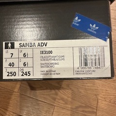 adidas Samba ブラック/ホワイの画像