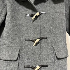 【お取引者様決定】 ★EDIFICE(エディフィス)★ダッフルコート★ライトグレー★購入価格：¥40000ほど★の画像