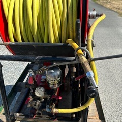 ☆岡山☆初田工業　 実働　動力噴霧機　BR451 6馬力　の画像