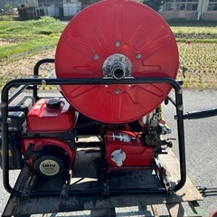 ☆岡山☆初田工業　 実働　動力噴霧機　BR451 6馬力　の画像
