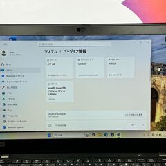 JC0970 美品 i7 16GB 512GB レノボ X390 ノートPC Office2024 Win11 大容量の画像