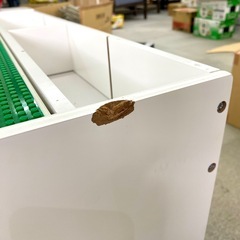 【店頭引き取り限定】ブロック遊び テーブル＆チェア2脚セットの画像