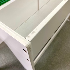 【店頭引き取り限定】ブロック遊び テーブル＆チェア2脚セットの画像
