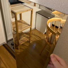 ニトリ 全身鏡 120×30cmの画像
