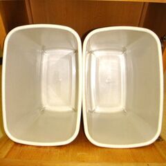 北欧レトロ 木製　タイル張り　キッチンワゴン　ゴミ箱　収納の画像