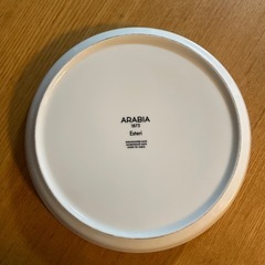 アラビア　お皿の画像