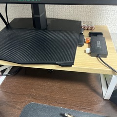 FHD 180hz ゲーミングモニター＋モニター台の画像