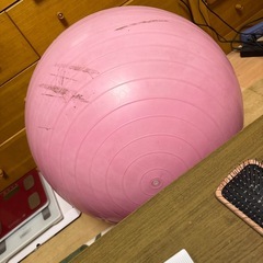 相談中　バランスボールの画像