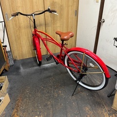 中古車　ビーチクルーザー ®️　26インチ　前後タイヤ新品　美品の画像