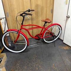 中古車　ビーチクルーザー ®️　26インチ　前後タイヤ新品　美品の画像