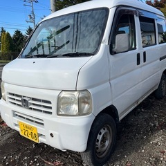 ⭕️個人　ホンダ　アクティーバン　オートマ　軽自動車　4WD 4駆　低走行　北海道　車検付き　札幌近郊の画像