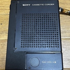 ジャンク★SONY TC-1000B CASSETTE-CORDER テープレコーダー カセットレコーダー ソニー ケース付きの画像