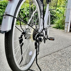 美品❣26インチ 自転車 『LE CIEL』 6段変速 オートライトの画像