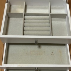 アクセサリー コスメ収納ケースの画像