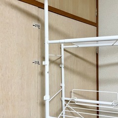 ニトリ　洗濯機ラックの画像