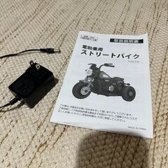 ☀️　電動乗用玩具　電動バイク　アメリカンサイドカー　 DM-300 　黄/黒の画像