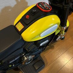 ☀️　電動乗用玩具　電動バイク　アメリカンサイドカー　 DM-300 　黄/黒の画像