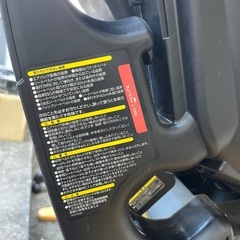 COMBI チャイルドシート ミラノブラック （ブラック×レッド） 型式：CZ-HLB マルゴット の画像