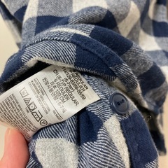 【募集中】ギャップ　キッズ　チェックシャツ　120センチ　の画像