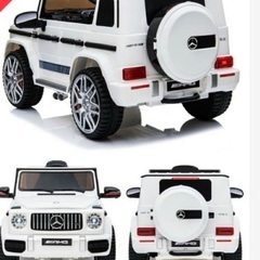 メルセデス・ベンツ Gクラス 電動ラジコンカー ホワイトの画像