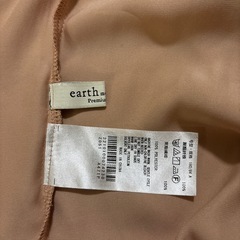 earth ロングシャツワンピースの画像