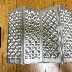 【新品未使用】折りたたみ マット 2枚 サウナ アウトドアの画像