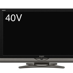 【リモコン付】40型SHARP液晶テレビの画像