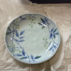 お皿と木製スプーン5つセット　竹久夢二　食器
の画像