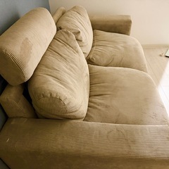 美品2人掛けソファの画像