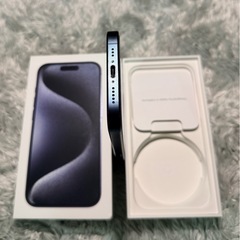 iPhone15Pro 256GB　ブルーチタニウムの画像